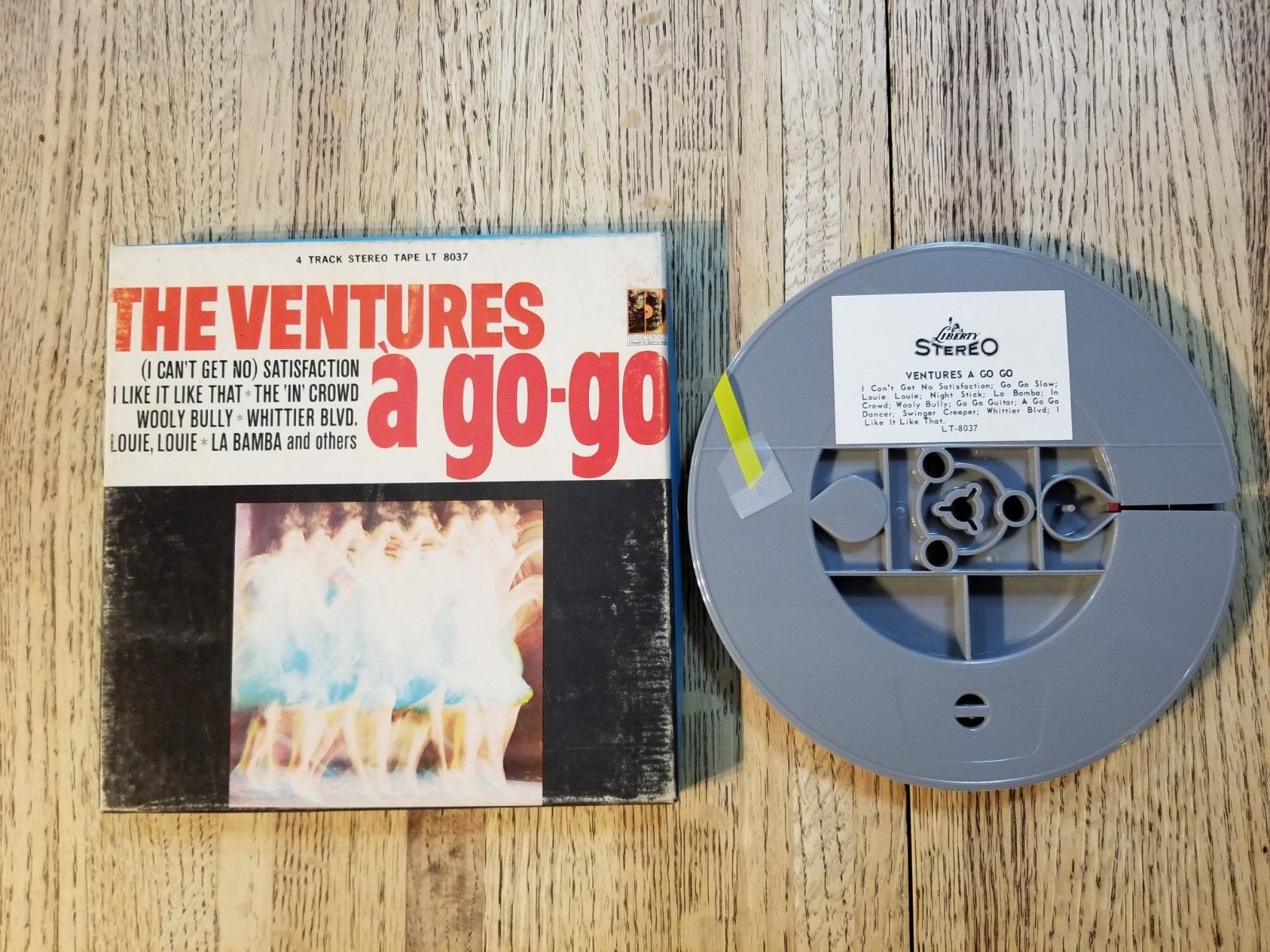  The Ventures A Go Go Reel To Reel Tape 7 1/2 IPS - auction  details