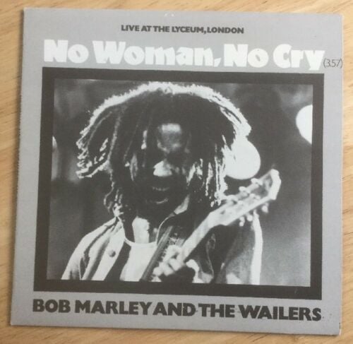 Pic 2 BOB MARLEY & THE WAILERS DJ PROMO - NO WOMAN NO CRY. 1974 ISLAND RECORDS