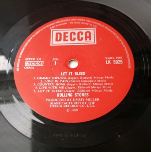 popsike.com - The Rolling Stones - Let It Bleed - Original UK