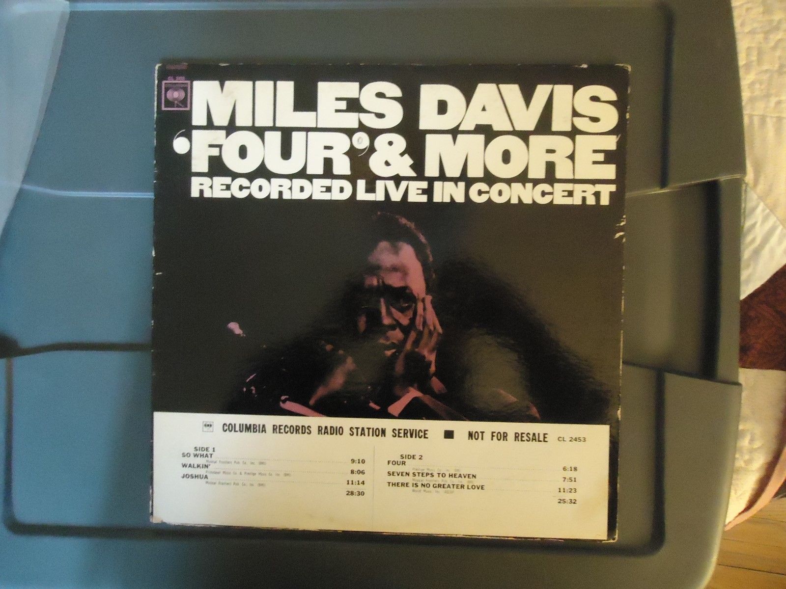 Miles Davis,Four and More,Columbia White Label Promo ,Mono LP