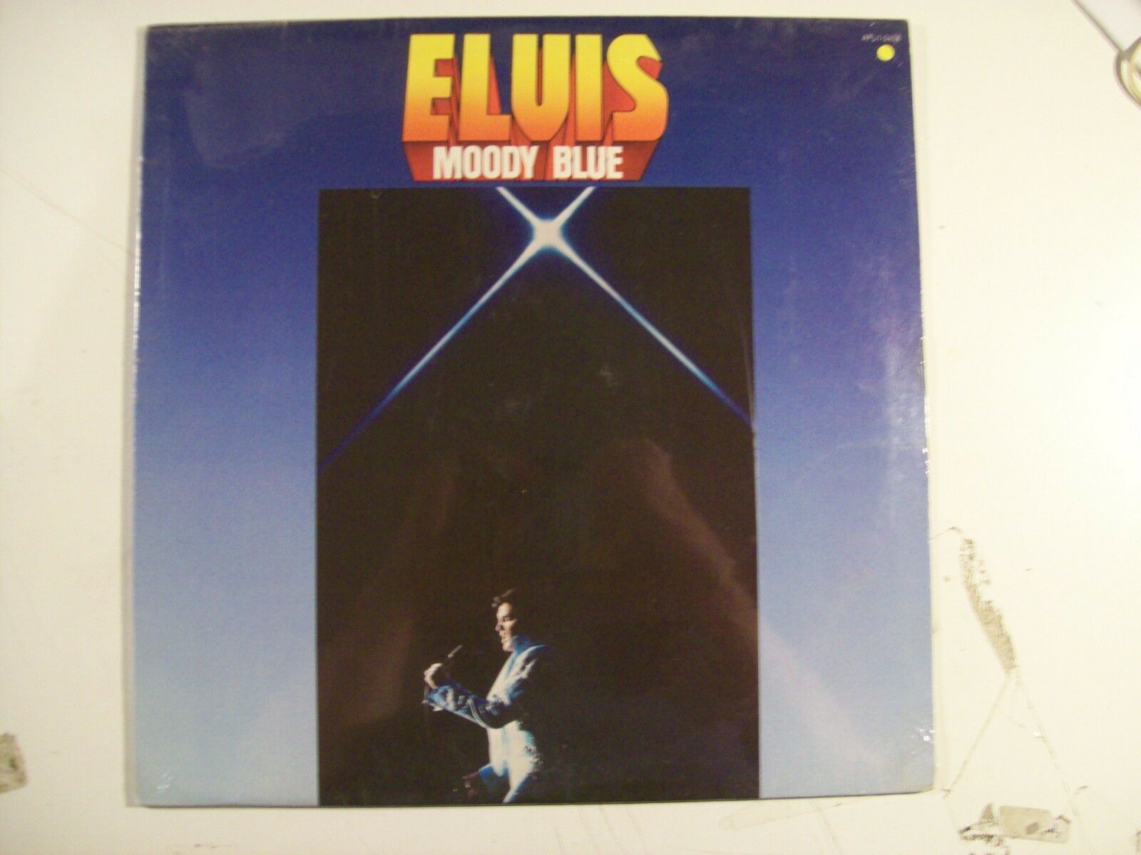 1977 Elvis Presley - Moody Blue  AFL-2428  EXPERIMENTAL YELLOW VINYL