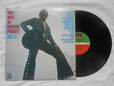 Wilson Pickett R&B LP(ATLANTIC SD8290)The Best Of Wilson Pickett Vol. II VG+/NM-