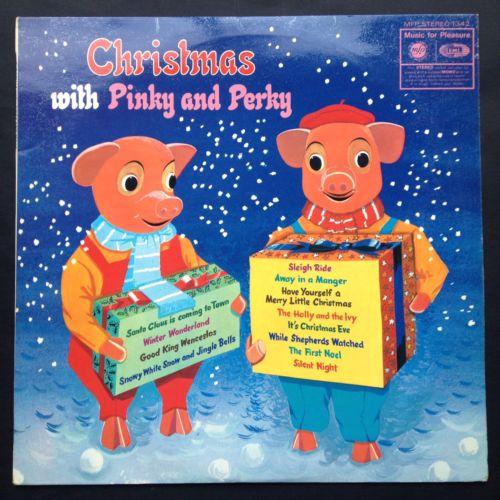 Christmas With Pinky And Perky Lp Kids