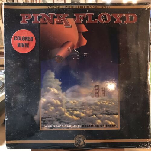 PINK FLOYD live psychedelic 3 LP Deep Space Oakland   Swingin' Pig SEALED