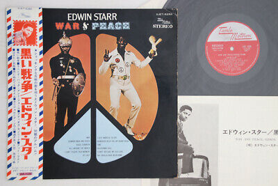 LP EDWIN STARR War And Peace SJET8286 TAMLA MOTOWN JAPAN Vinyl OBI