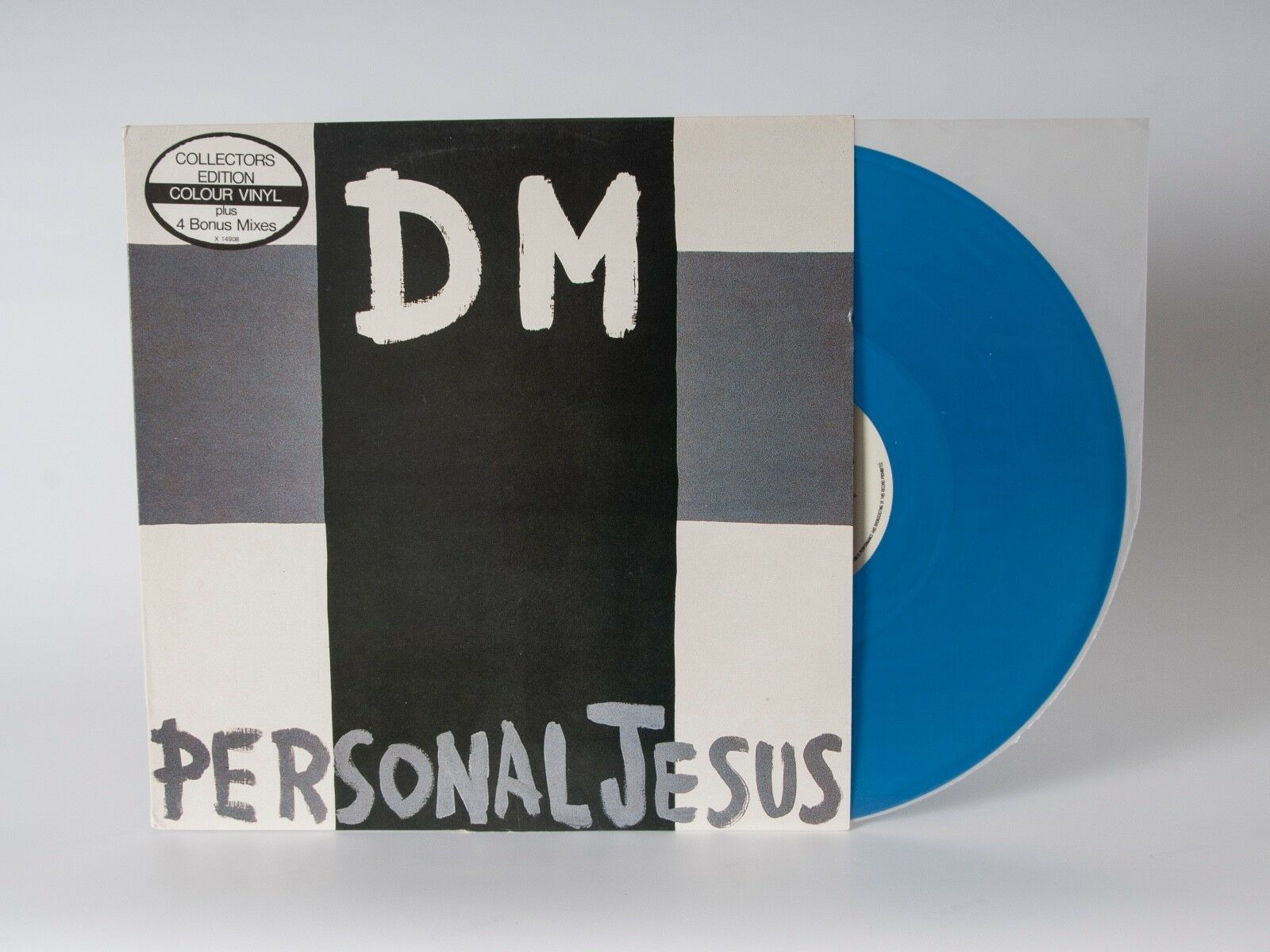 Depeche Mode: Personal Jesus Australia 12" in Blue vinyl (X14908) Rare promo