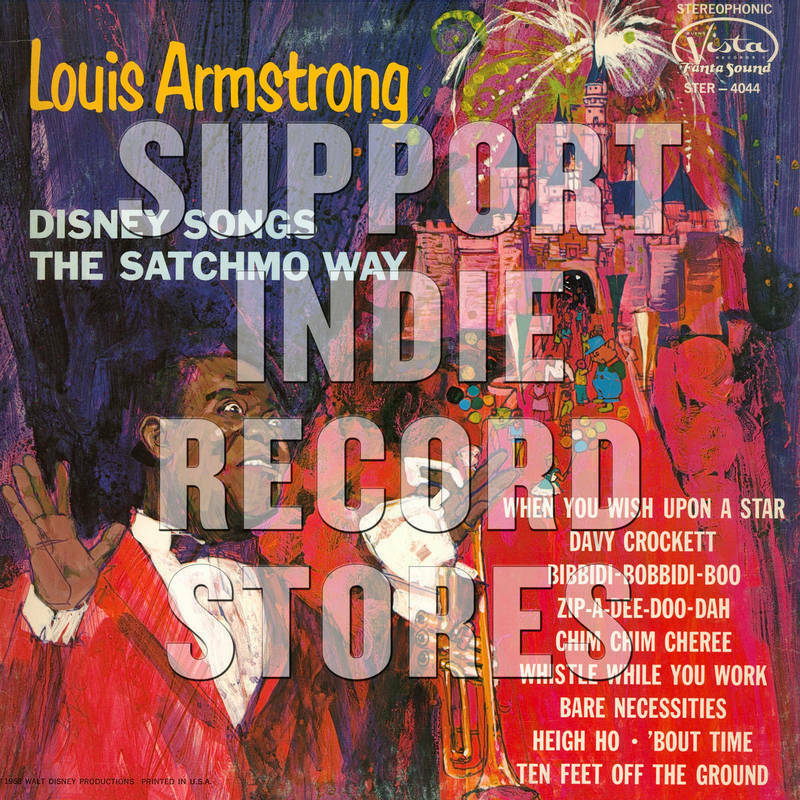 LOUIS ARMSTRONG DISNEY SONGS THE SATCHMO WAY RSD 2019 VINYL LP RECORD STORE DAY
