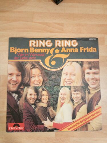 Pic 1 Björn & Benny, Agnetha & Anni-Frid Ring Ring Sammlerstück (Fehlpressung )(ABBA)