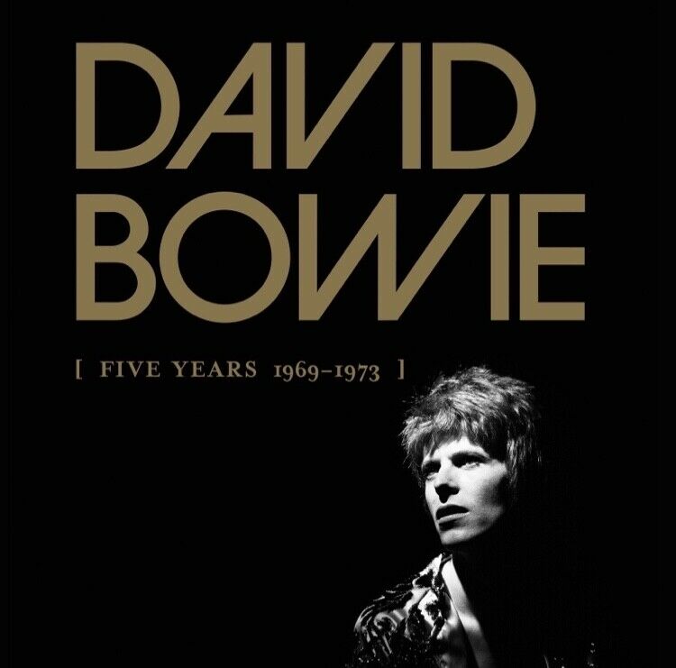 David Bowie Five Years 1969 - 1973, 13 LP boxed vinyl set
