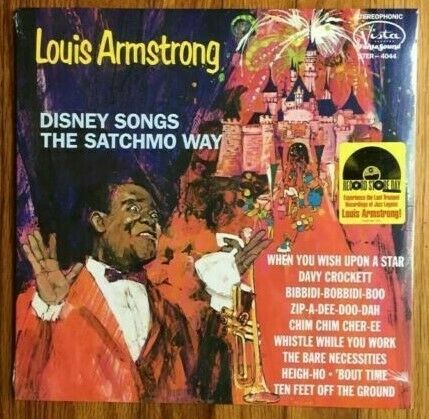 LOUIS ARMSTRONG - DISNEY SONGS THE SATCHMO WAY VINYL LP RECORD STORE RSD 2019