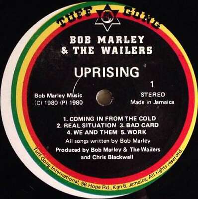 Pic 2 Bob Marley & The Wailers - Uprising (LP, Album) Vinyl Schallplatte - 132071