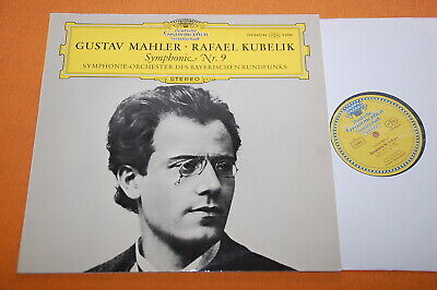 Kubelik Mahler Symphony No.9 DGG Ed1 Big Tulip SLPM 139 345/46 Sample 9/67 NM