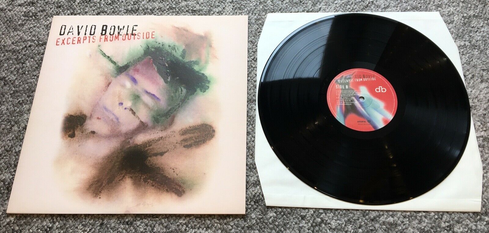 popsike.com - DAVID BOWIE - 'Excerpts From Outside' Vinyl LP 