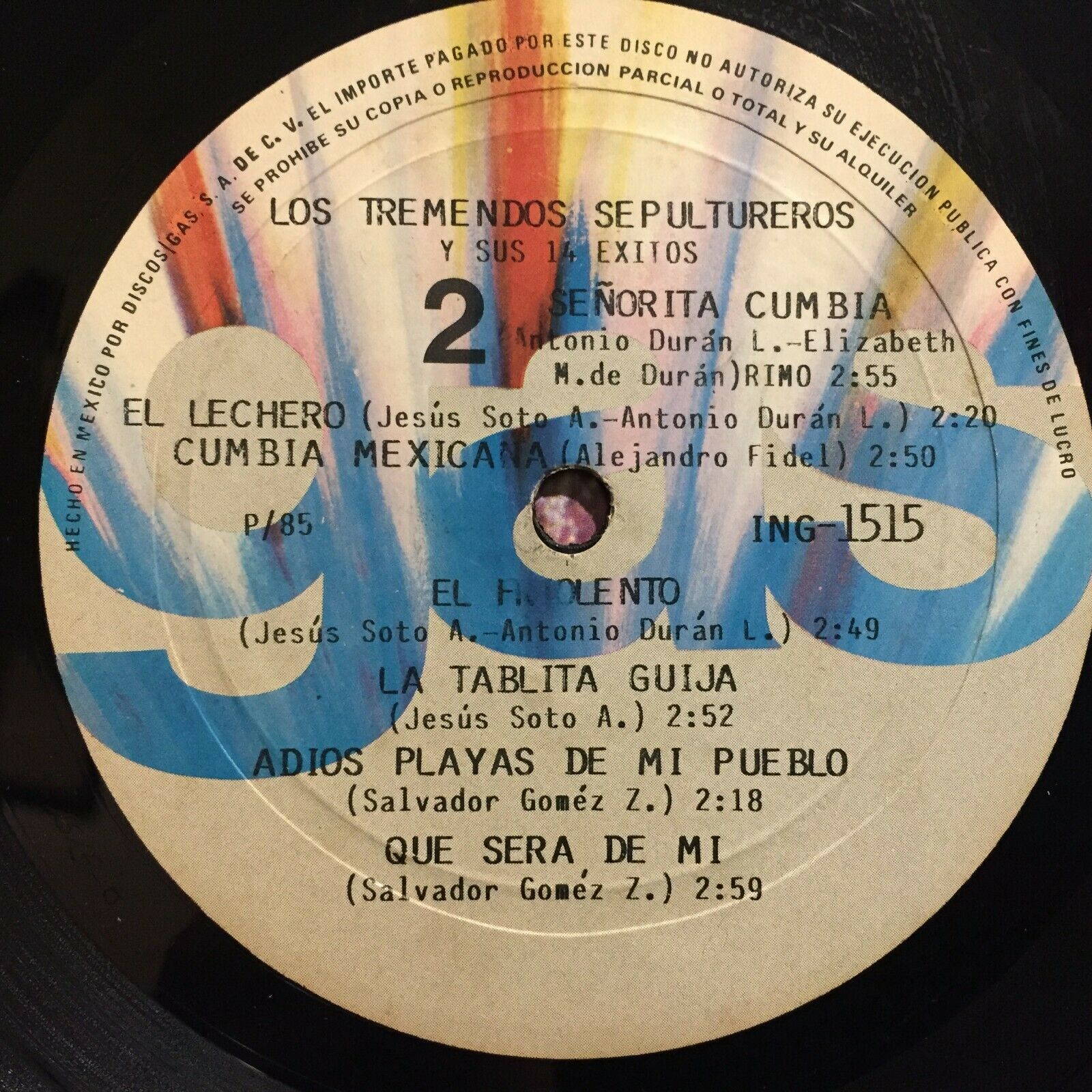 Revolean Pa' Los Pibes Lyrics - Cumbia Sabrosa - Only on JioSaavn