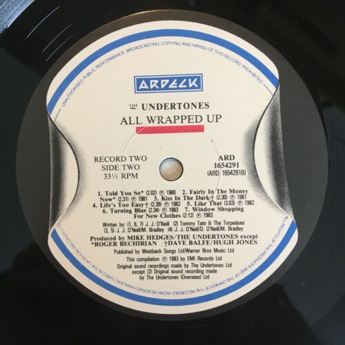 Pic 2 THE UNDERTONES - ALL WRAPPED UP 2x12" LP VINYL RECORD