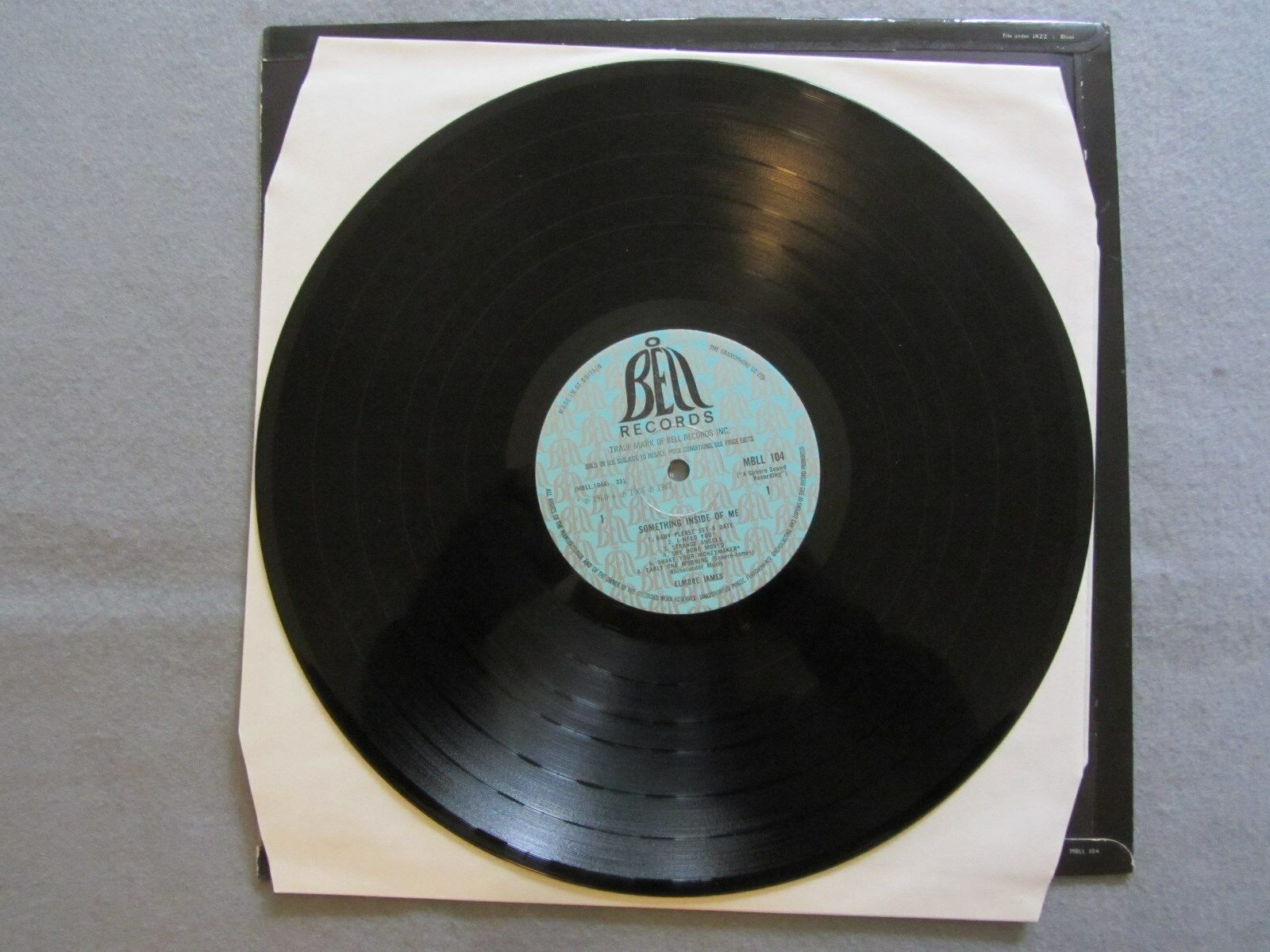 Pic 2 Elmore James – Something inside of me Vinyl LP (Bell 1968) EX+/EX+