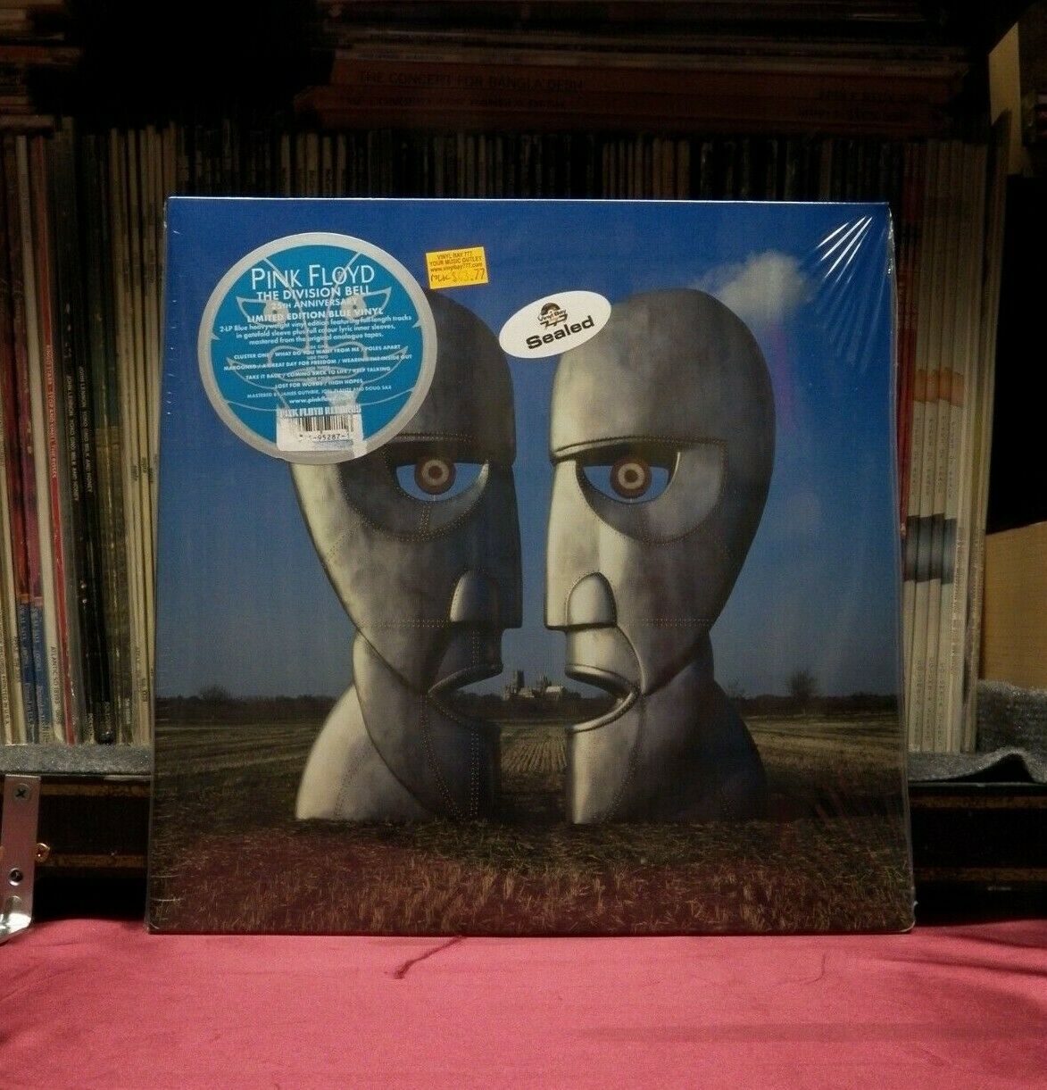 Pic 1 Pink Floyd The Division Bell 2019 Pink Floyd Records Remaster Colored PFRLP31