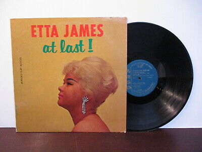 Pic 1 B193: Etta James "At Last " Argo LP 4003 Turquoise Strong VG+/VG+ Mono