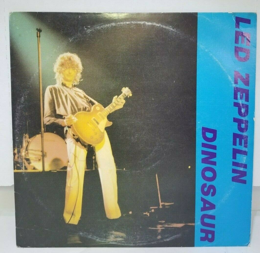 Led Zeppelin Last Tour Live In Germany 1980 Concert Dinosaur 2 LP Vinyl Record