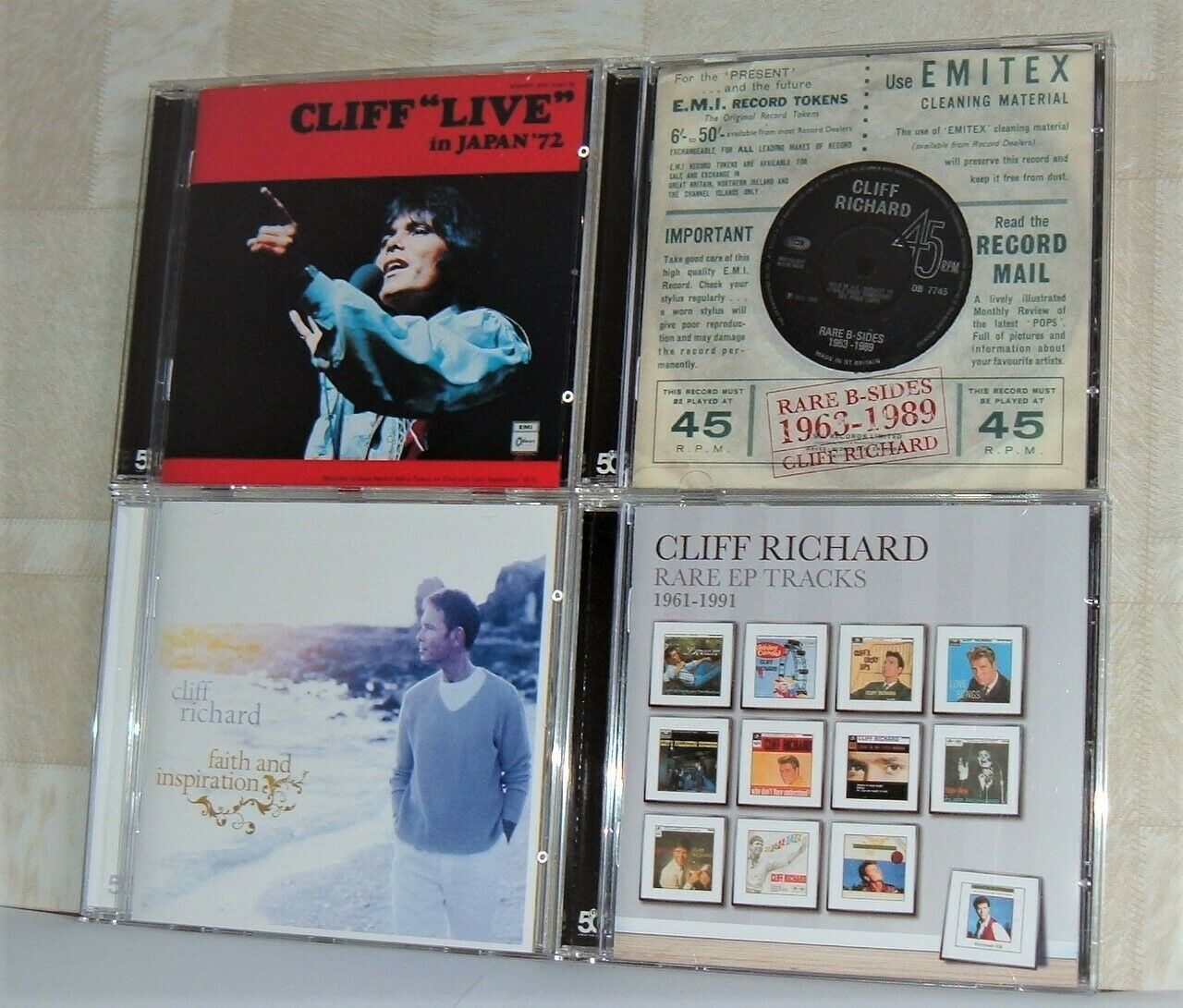 Pic 3 Cliff Richard 50th Anniversary Box Set And They Said It Wouldn't Last. MINT.