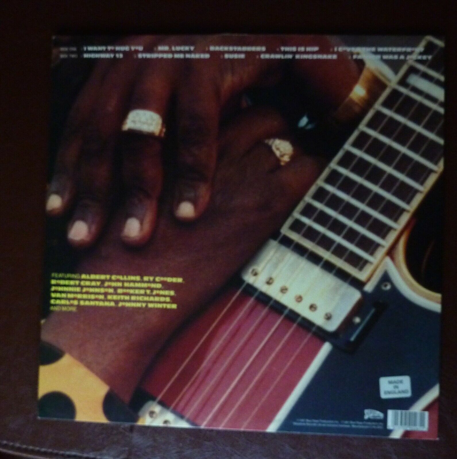 Pic 1 John Lee Hooker Mr Lucky 1991 UK Vinyl LP Silvertone ORE LP519 [NM]