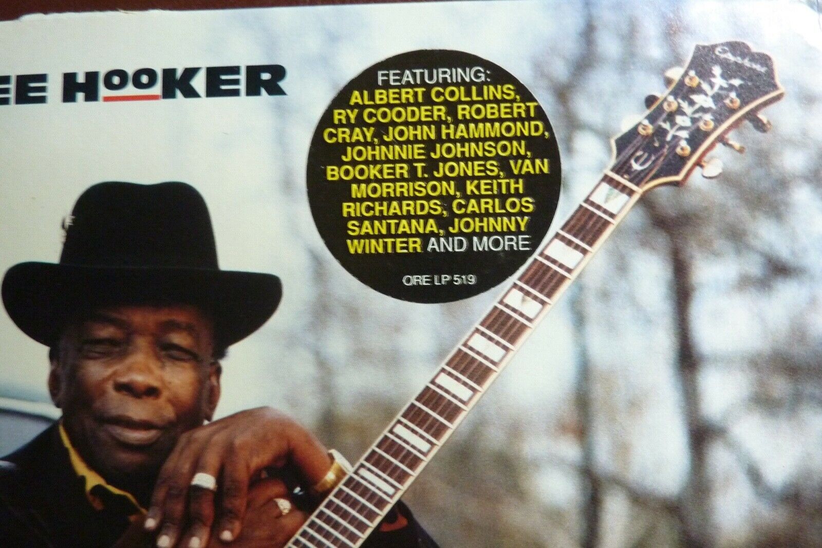 Pic 3 John Lee Hooker Mr Lucky 1991 UK Vinyl LP Silvertone ORE LP519 [NM]