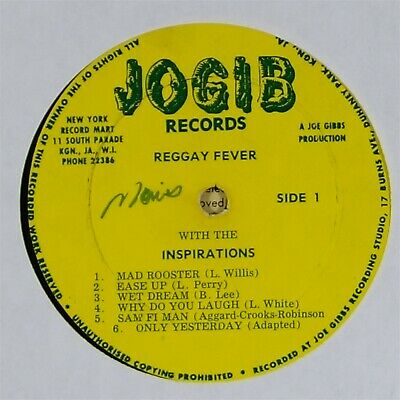 Pic 2 Inspirations "Reggae Fever" Reggae LP Jogib