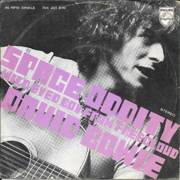 DAVID BOWIE 45 SPACE ODDITY+PS HOLLAND RARE 1969