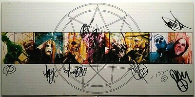 SLIPKNOT ?– Iowa – 1st press vinyl – FULLY SIGNED by the ORIGINAL LINEUP