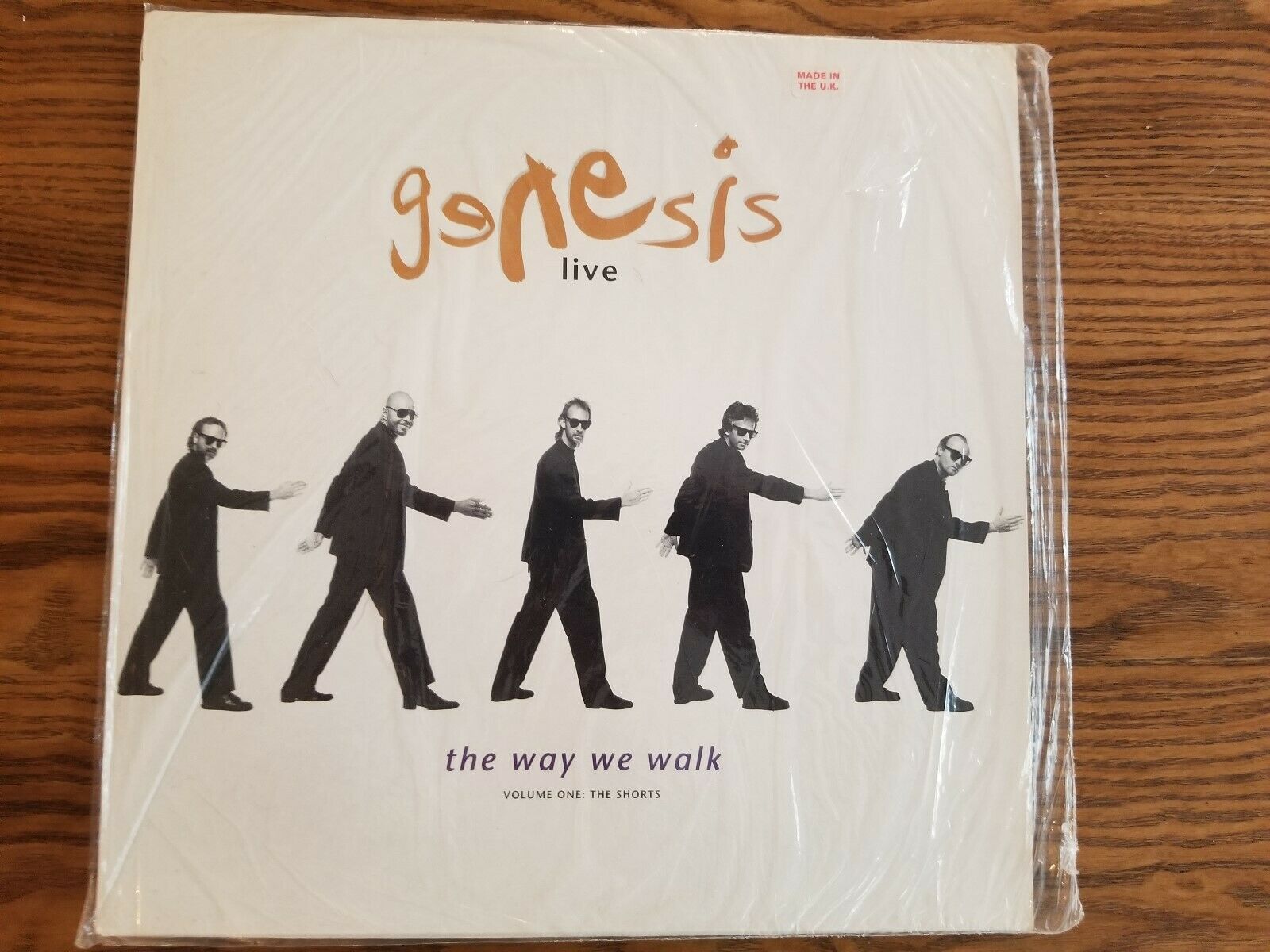 Genesis - Live: The Way We Walk Vol. 1: The Shorts LP vinyl record NEW sealed