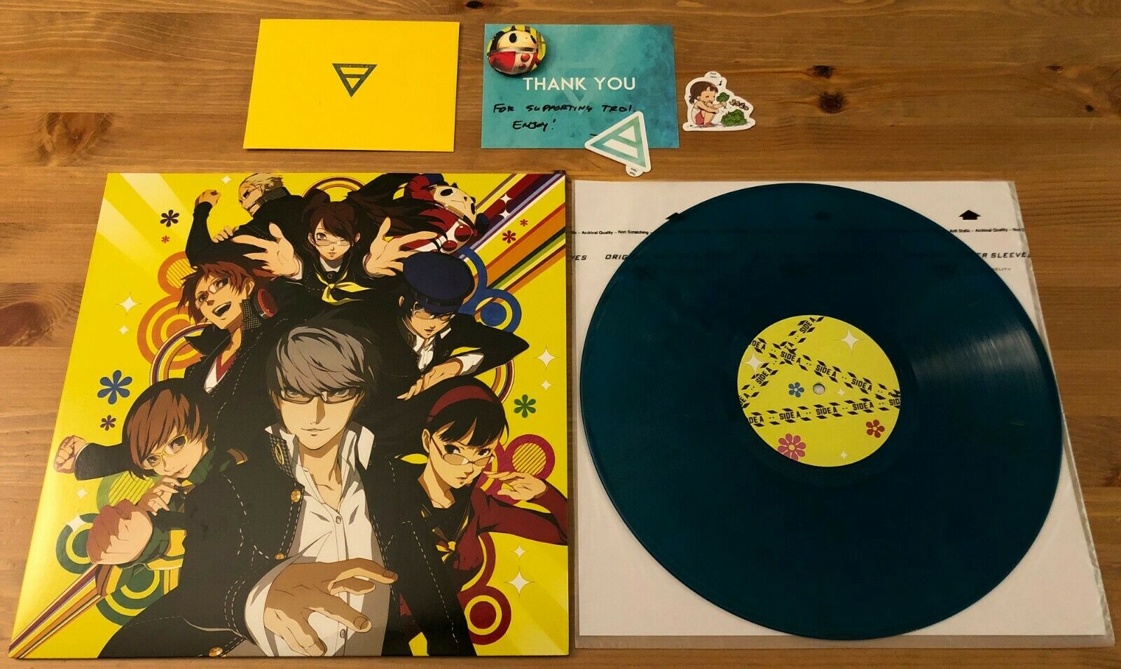 popsike.com - Persona 4 Golden Soundtrack Vinyl LP Record NOT