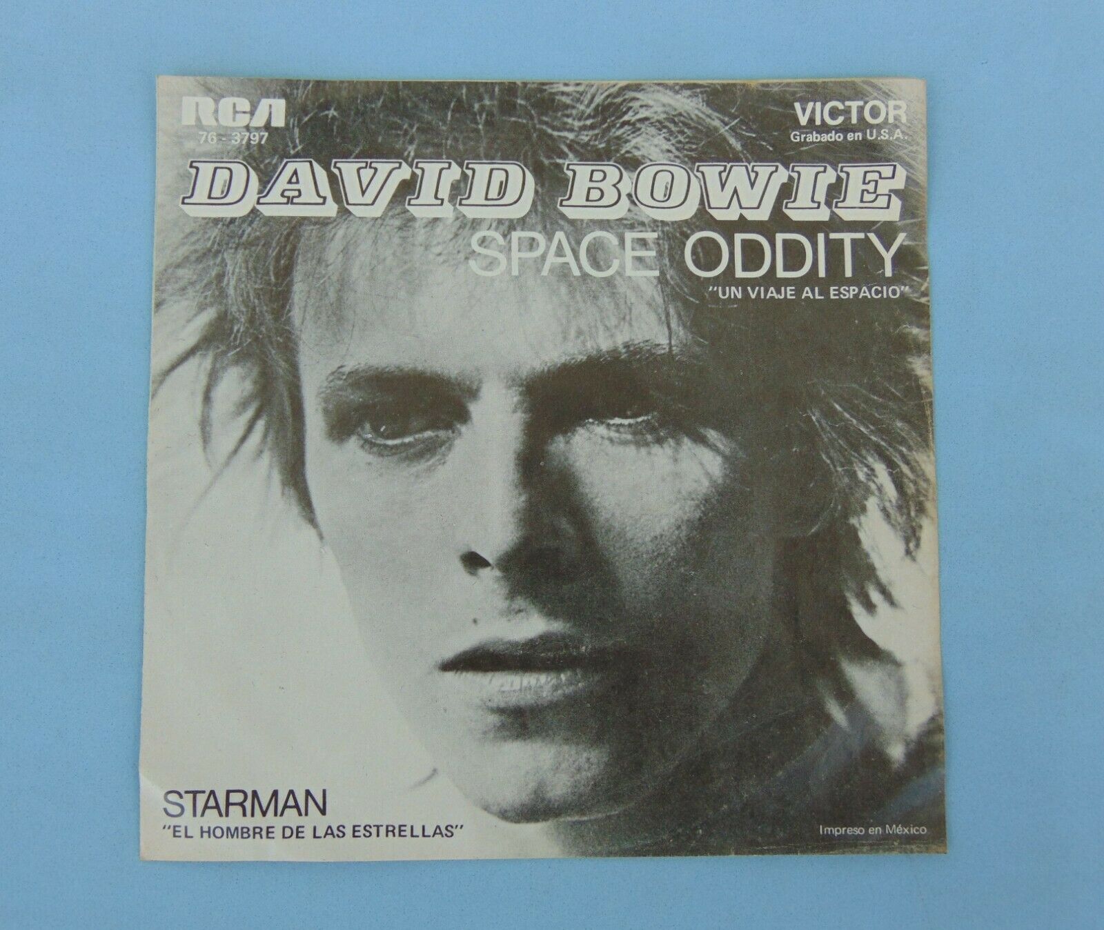 Pic 2 DAVID BOWIE  MEXICAN SINGLE SPACE ODDITY STARMAN FROM ZIGGY STARDUST LP