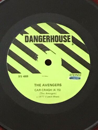 Pic 2 Avengers, "We Are The One" 1977 Punk 45 Dangerhouse. SFD 400