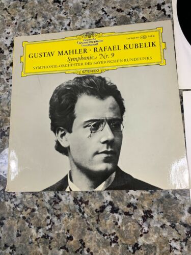Pic 1 DGG 139 345/46 SLPM 1st Edit 2 X Lp TULIPS Kubelik Bavarian Mahler Symphony no 9