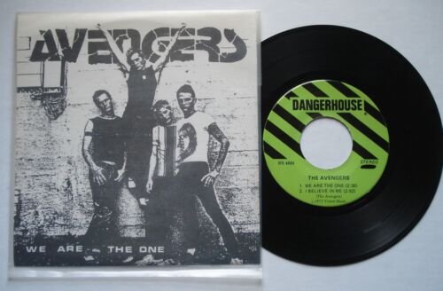 RARE Punk AVENGERS We Are The One NM- 'Crucifix' DANGERHOUSE 7" 1977 EP KBD HEAR
