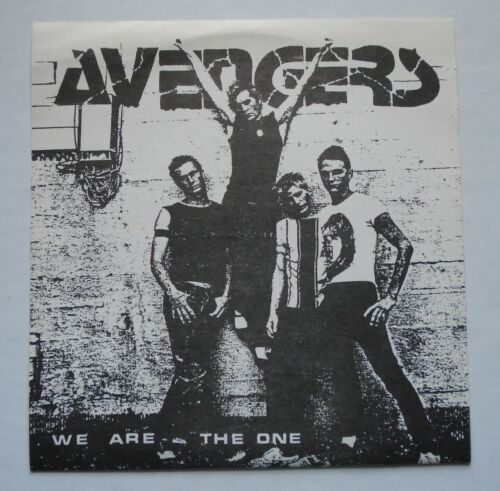 Pic 2 RARE Punk AVENGERS We Are The One NM- 'Crucifix' DANGERHOUSE 7" 1977 EP KBD HEAR