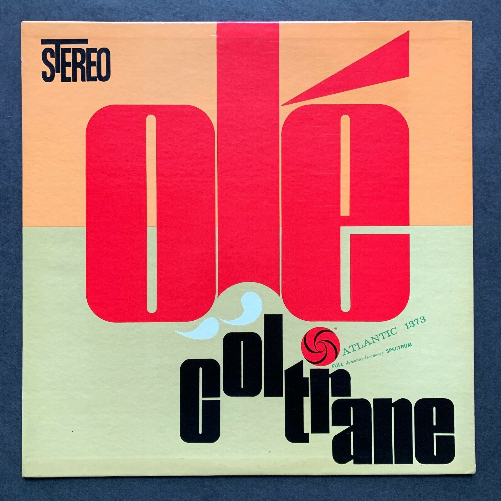 Pic 1 JOHN COLTRANE, Freddie Hubbard Olé ATLANTIC LP 1373 Stereo White Fan 1st SUPERB