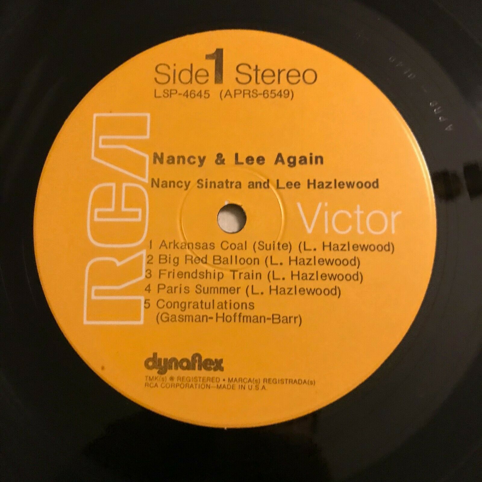 Pic 3 NANCY SINATRA & LEE HAZLEWOOD ?– Nancy & Lee Again LP  -original press 1972 NM