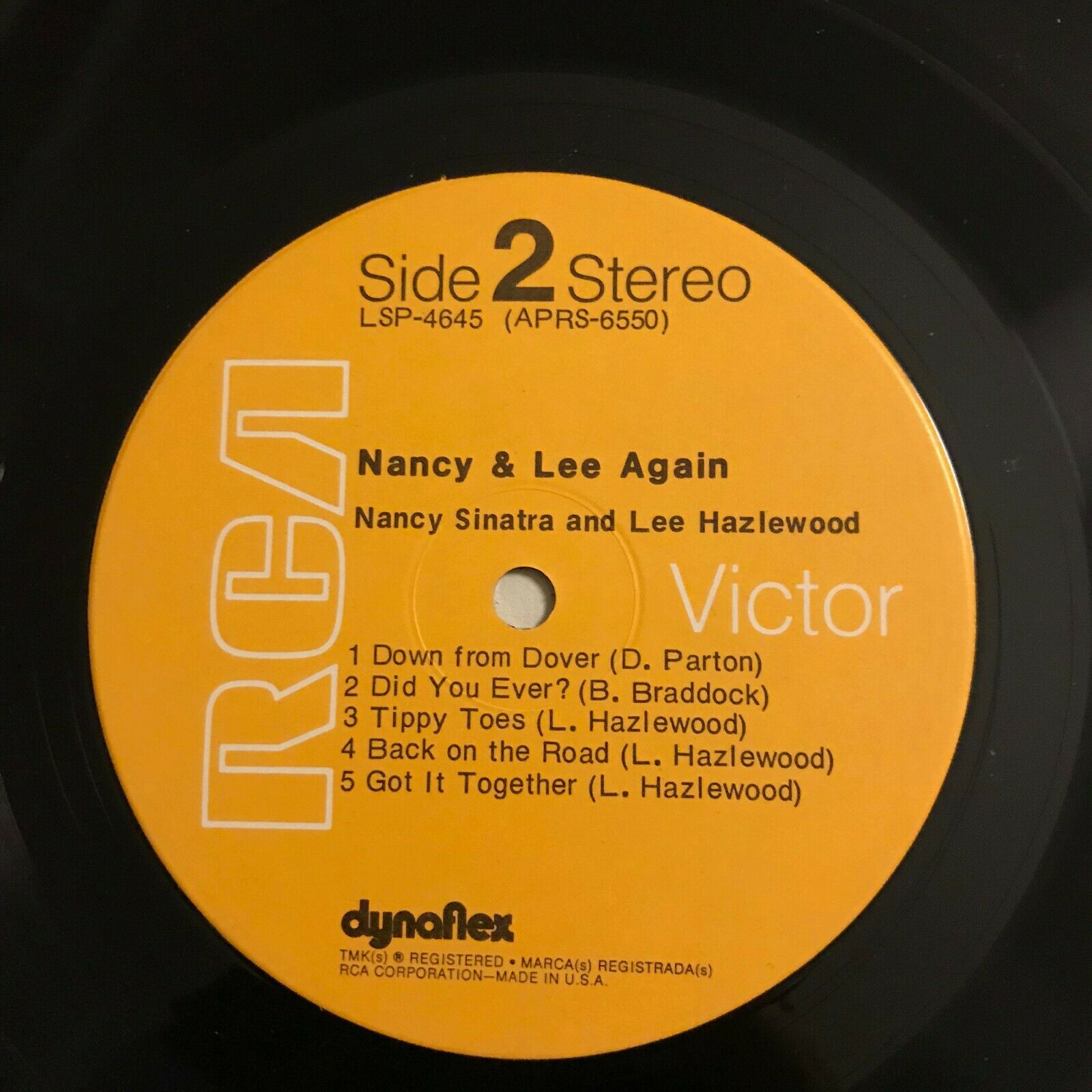 Pic 4 NANCY SINATRA & LEE HAZLEWOOD ?– Nancy & Lee Again LP  -original press 1972 NM