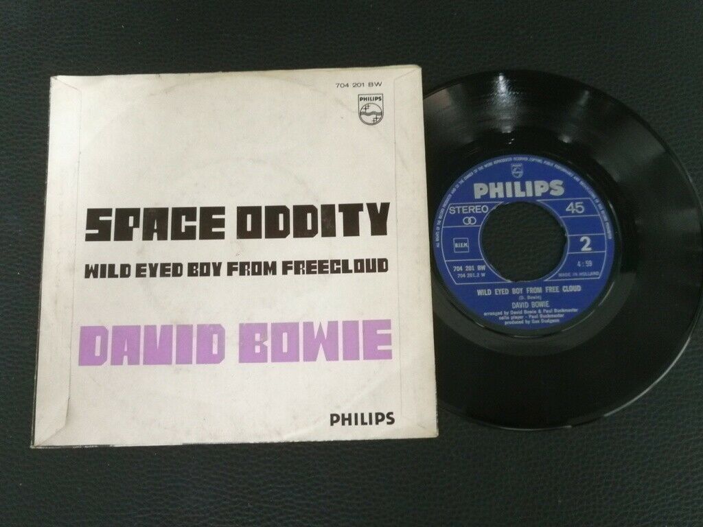 Pic 1 7 inch vinyl single David Bowie - Space Oddity (Holland)