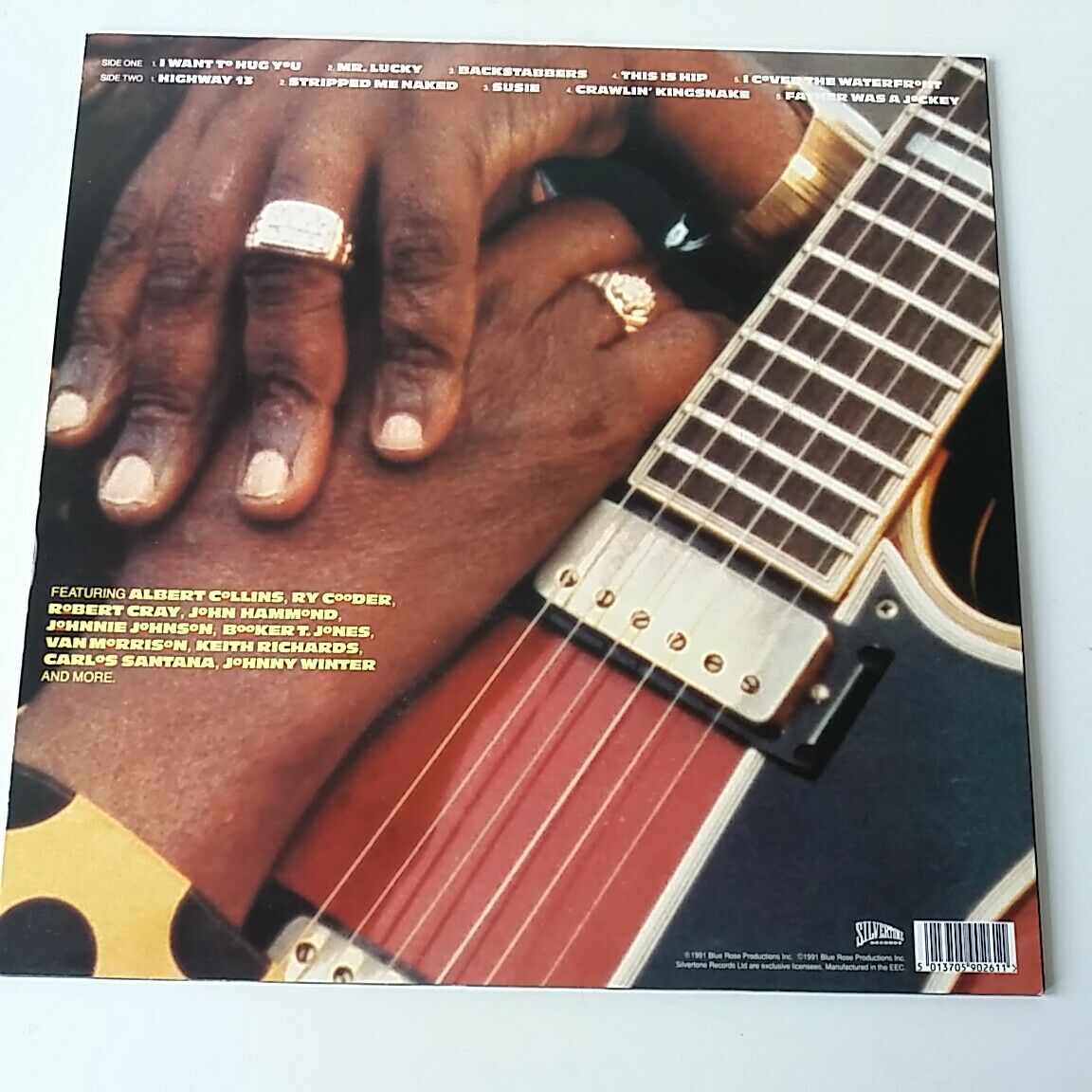 Pic 2 John Lee Hooker - Mr Lucky -  Vinyl LP Europe 1st Press 1991 NM/NM