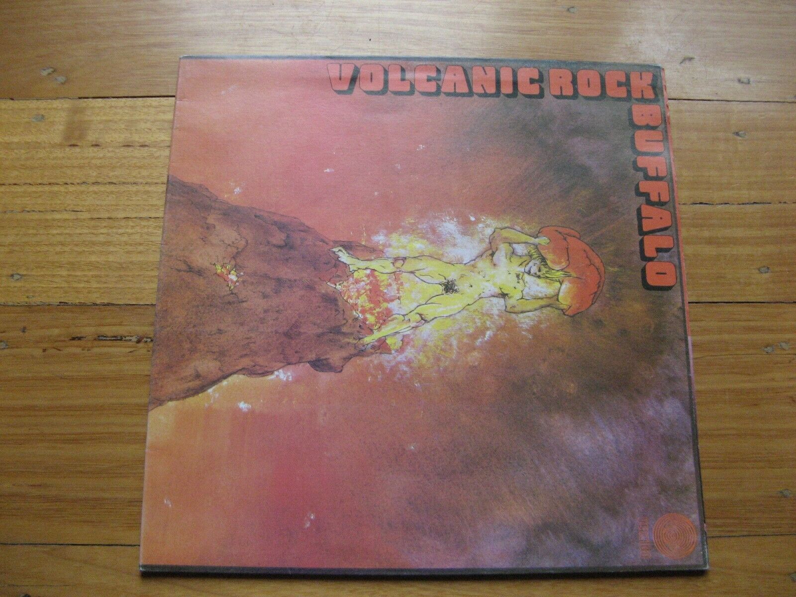 Pic 3 BUFFALO - Volcanic Rock LP - EX COND. 1ST OZ VERTIGO SWIRL + INSERT Prog / Psych