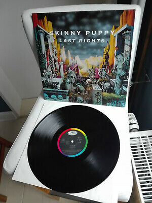 Pic 1 SKINNY PUPPY    original first edition Vinyl LP    Last Rights (1992)