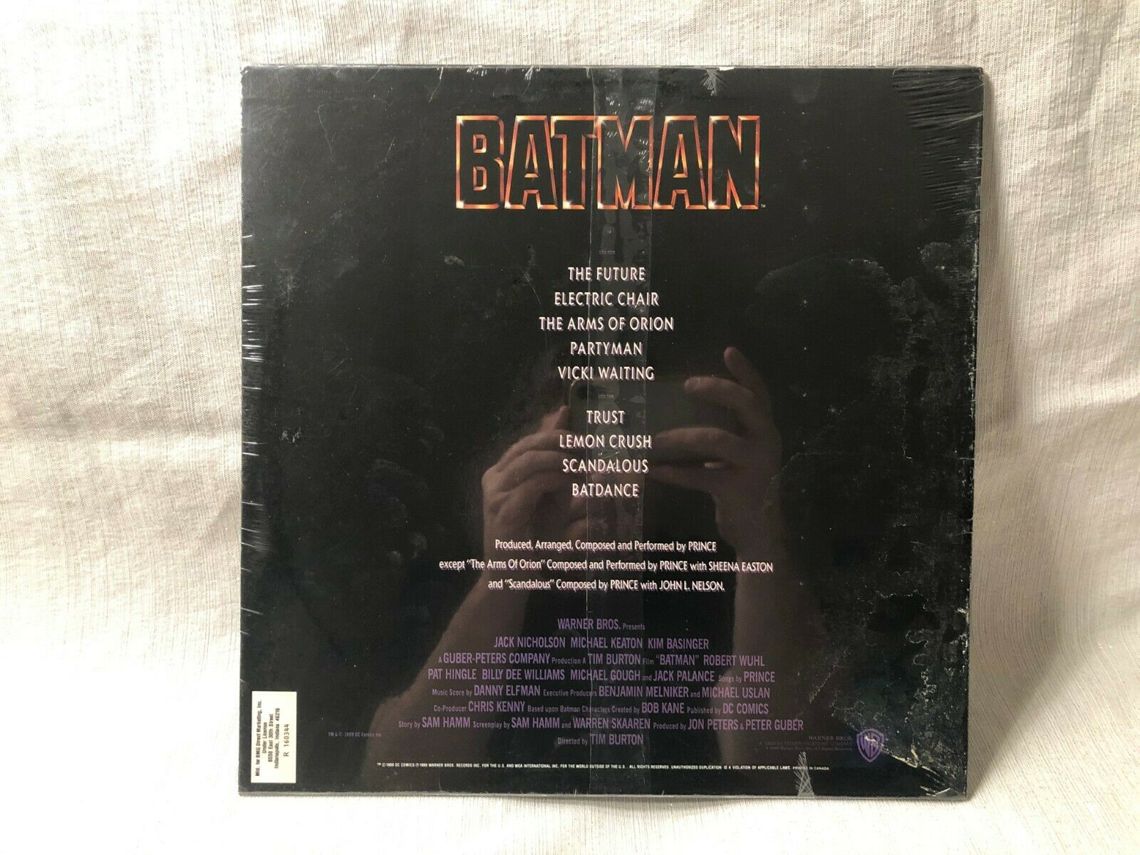 Pic 3 SEALED 1989 Prince Batman Soundtrack OST LP Warner Bros Records ?1-25936 Club Ed