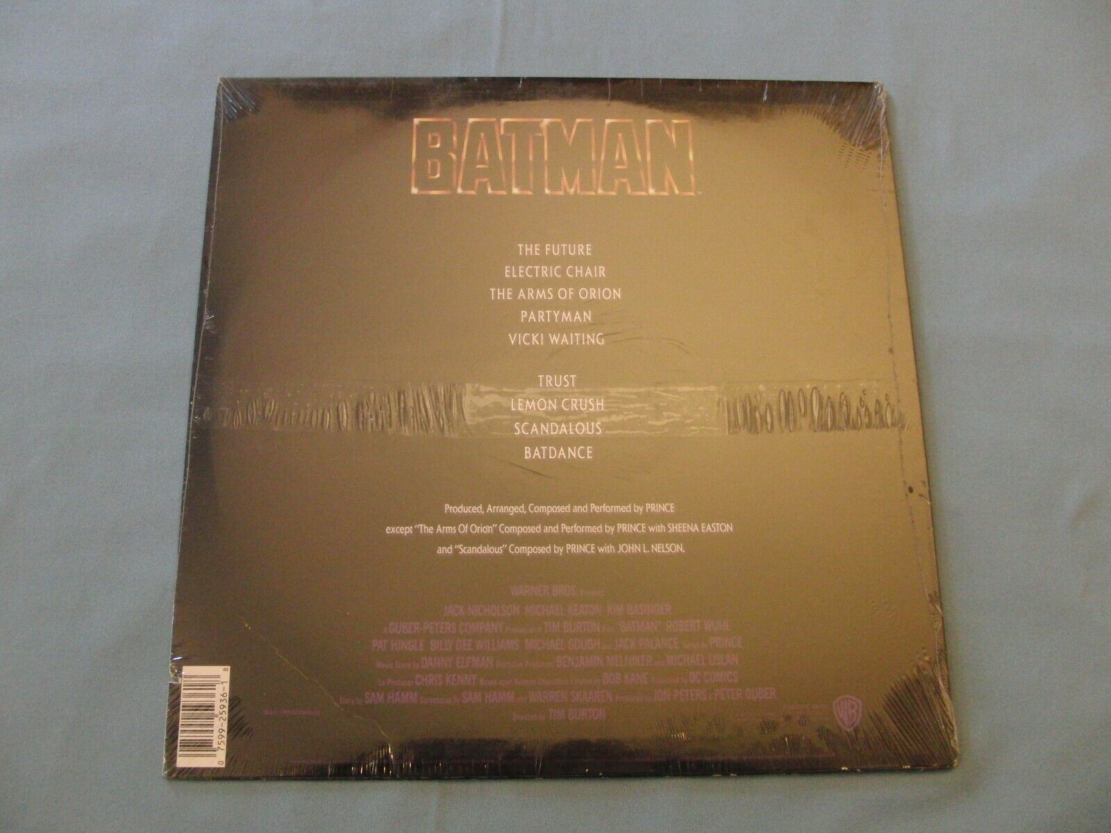 Pic 4 LP OST Prince BATMAN 1989 USA | Sealed / OVP