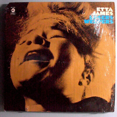 Pic 1 ETTA JAMES LOSERS WEEPERS RARE ORIGINAL '69 CADET/MONARCH LP IN SHRINK BEAUTIFUL