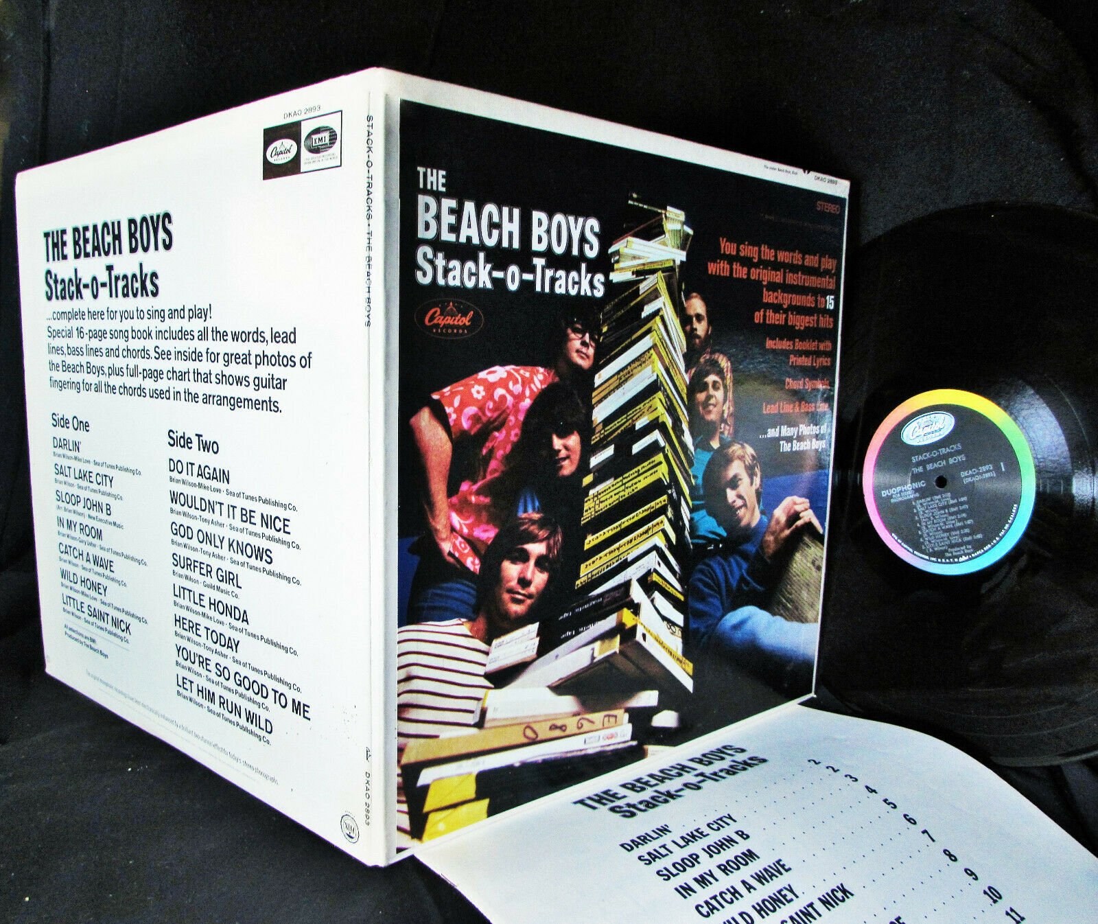 '68 RAINBOW Orig THE BEACH BOYS ? STACK-O-TRACKS + BOOKLET ? PET SOUNDS RARITIES