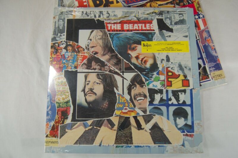Pic 1 Beatles Anthology Vol 1 2 3 Sealed 9 LPs Apple Real Love Free As A Bird Displays