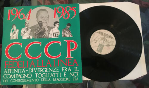 LP CCCP -Affinitá e Divergenze Fra Il Compagno Togliatti e  Noi- Vinile Vinyl - auction details