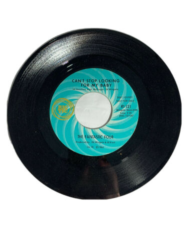 Fantastic Four: Can't Stop Looking For My Baby - 45 RPM - RIC TIC Northern Soul